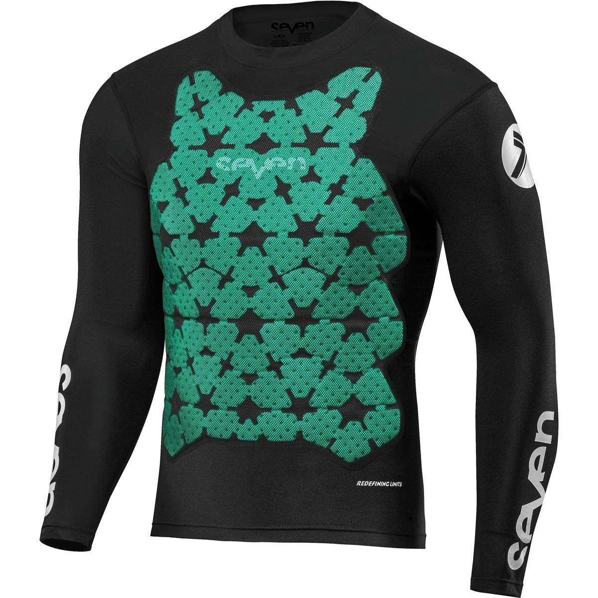 Seven Men's Zero Compression Roost Guard - Black, Size S - Lightweight & Breathable Protective Gear for Baseball, Softball & Cricket Players