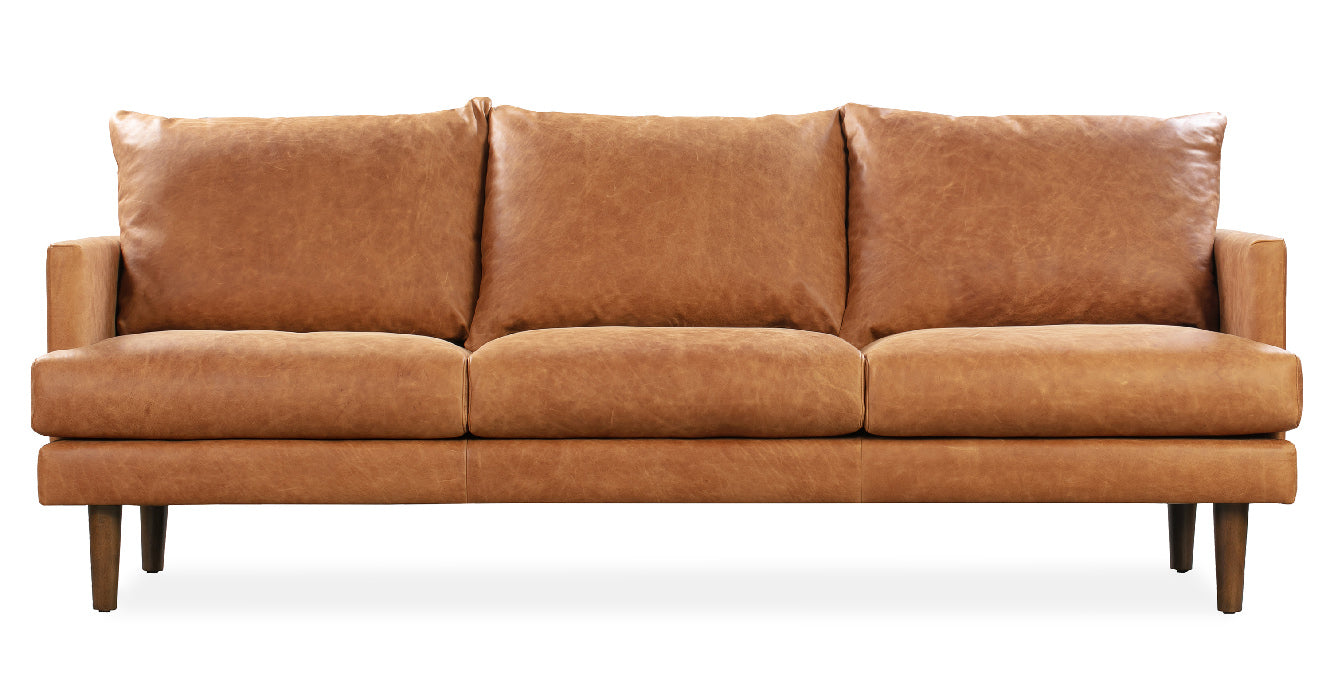 Modern Girona Sofa - Comfortable 3-Seater Couch for Living Room, Lounge & Office - Soft Fabric Upholstery with Sturdy Wooden Frame - Perfect for Relaxing, Entertaining & Small Spaces