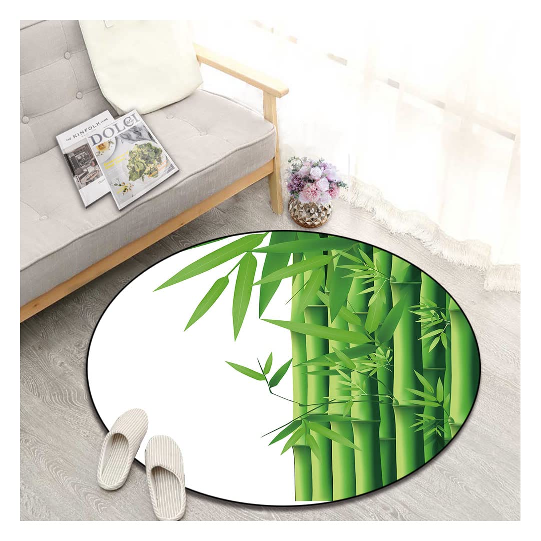 Non-Slip Round Area Rug 32