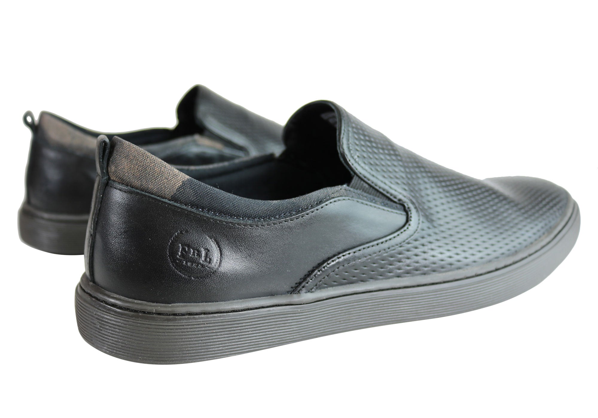 Ferricelli Atlas Men's Leather Casual Shoes - Cushioned Comfort, Handcrafted in Brazil - Perfect for Walking, Travel & Everyday Wear