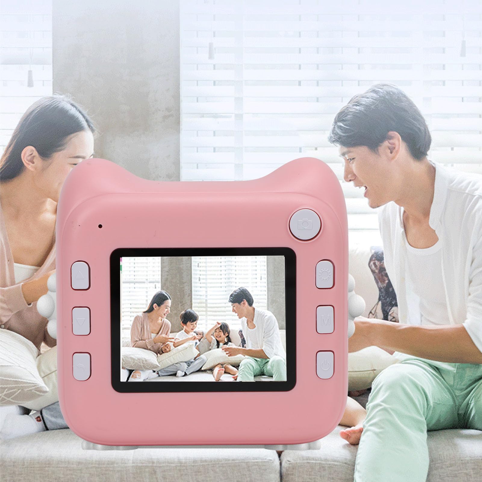 Fockety Instant Print Camera - 48MP HD Digital Camera with 2.4