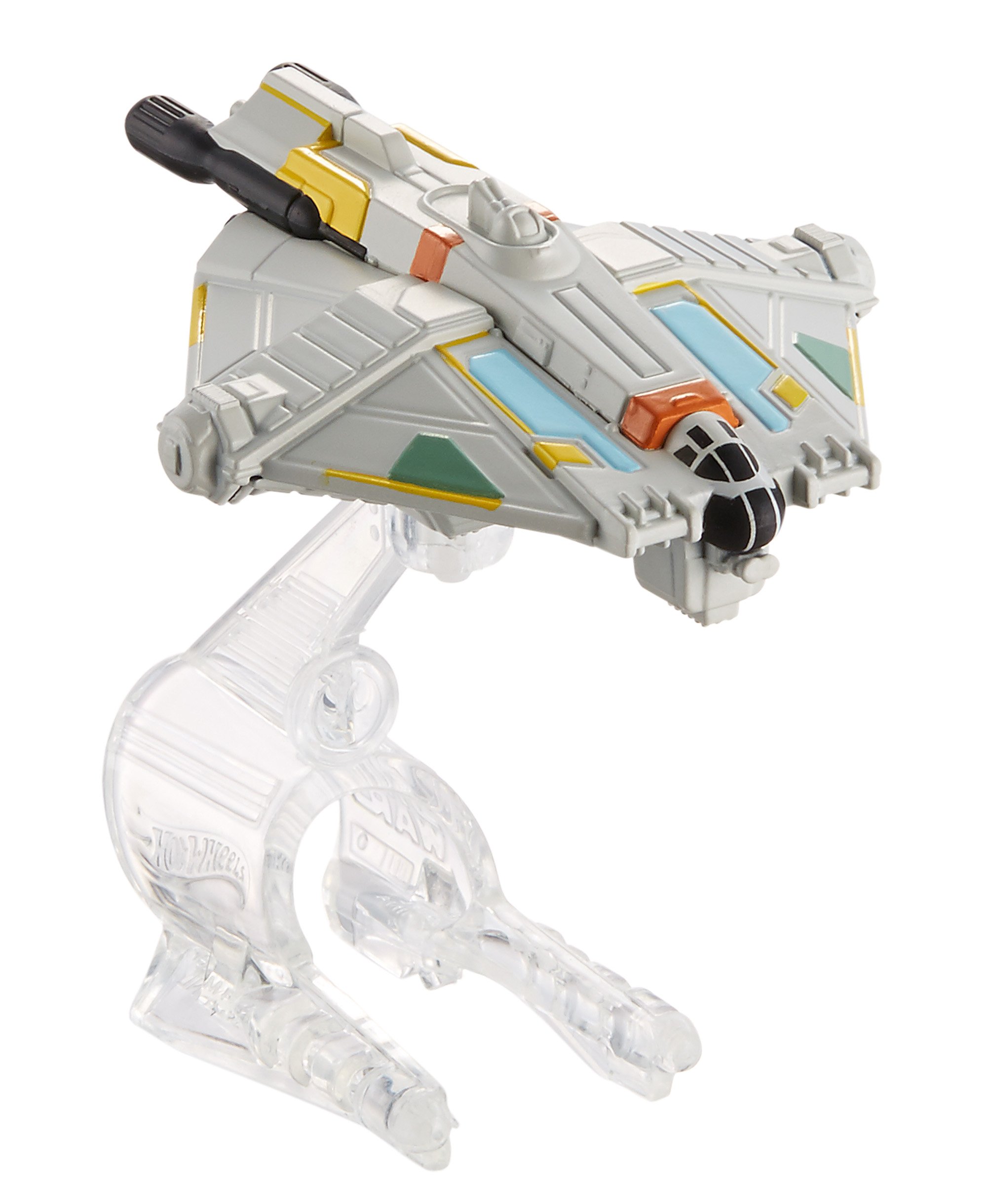 Hot Wheels Star Wars Starship Rebels Ghost Vehicle Die-Cast Toy Car - Collectible Action Figure for Kids & Adults | Perfect for Display, Play & Star Wars Fans Collection