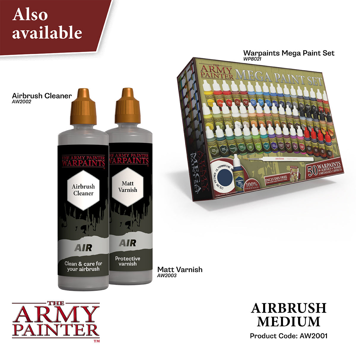 Professional Airbrush Medium - 100ml for Fine Art & Model Painting - Perfect for Acrylics, Watercolors & Miniatures