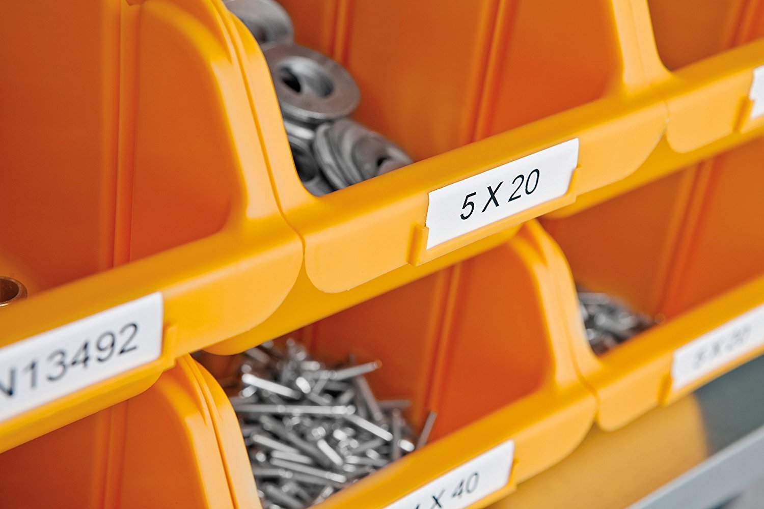 DYMO Rhino 5200 Industrial Label Maker with Carry Case - Heavy Duty Labeling Machine for Construction, Warehouse & Job Sites - Fast Printing with 2 Rolls Industrial Vinyl Labels - Perfect for Equipment ID, Safety Signs & Inventory Management
