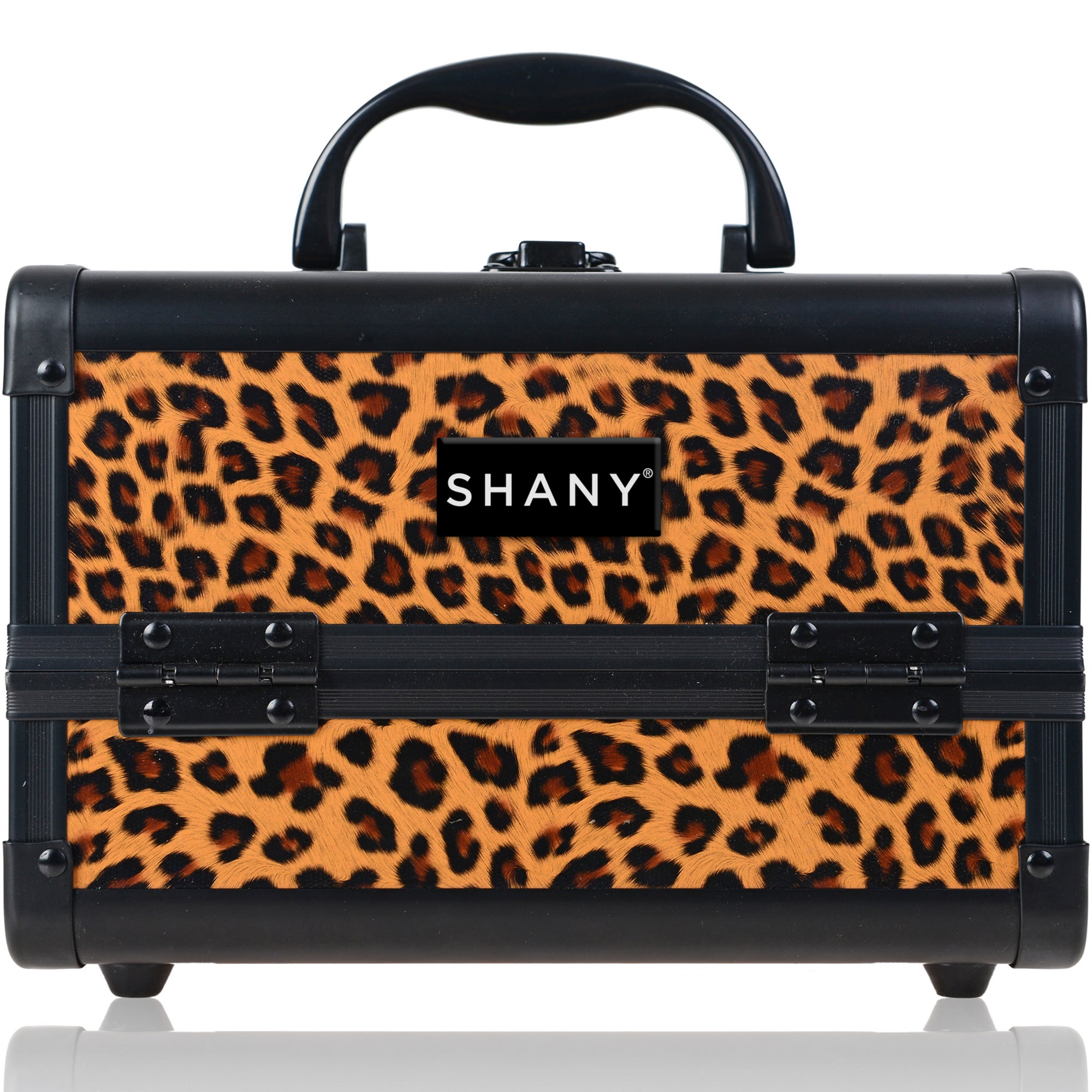 Professional Makeup Train Case with Mirror - Portable Cosmetic Organizer for Makeup Artists & Travel - Perfect for Salon, Home, and On-the-Go Beauty Needs