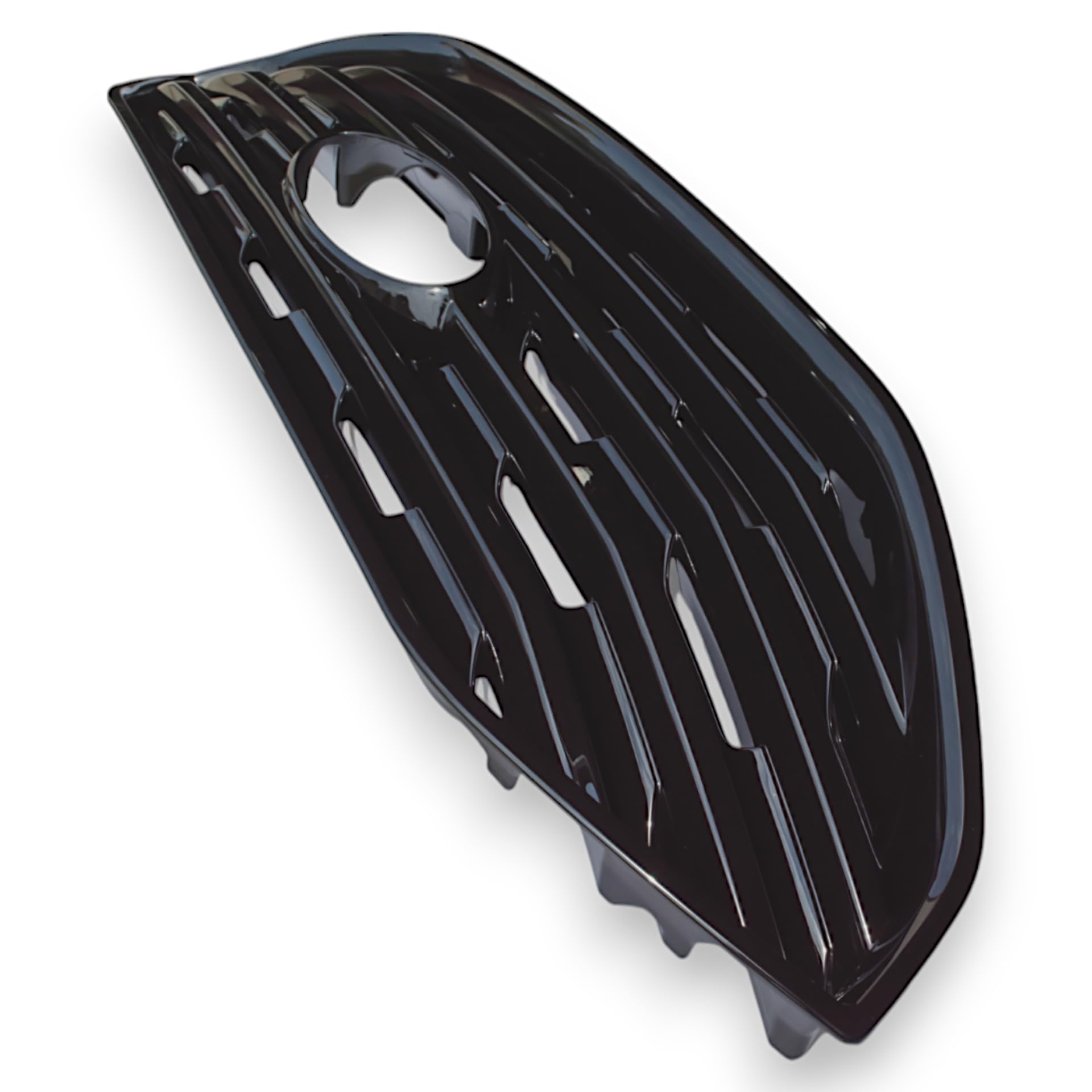 Black Chrome Delete Front Grille Overlay for 2019-2022 Ford Edge SE & SEL (No Camera) | Easy No-Tool Installation with Secure Adhesive Tape | US Patented | Upgrade Your Ride's Style for Daily Commute & Car Shows