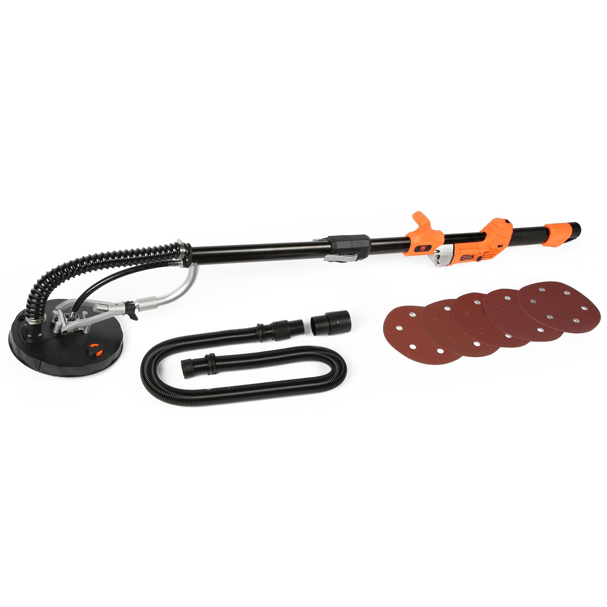 WEN DW6395 Variable Speed 6.3 Amp Drywall Sander with Mid-Mounted Motor | Professional Wall Sanding Tool for Home Renovation & Construction Projects