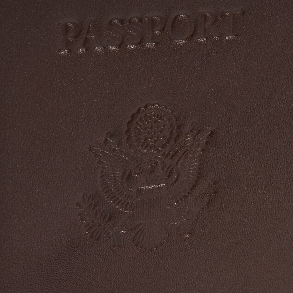 Premium Royce Leather Passport Holder & Travel Wallet - RFID Blocking Document Organizer for International Travel, Business Trips & Vacations