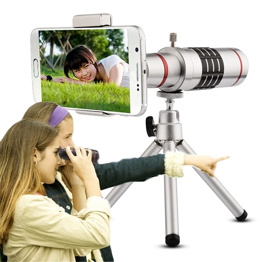 18x Telephoto Zoom Lens for iPhone & Android - HD Mobile Phone Camera Lens with Mini Tripod | Perfect for Wildlife Photography, Travel & Long-Distance Shooting