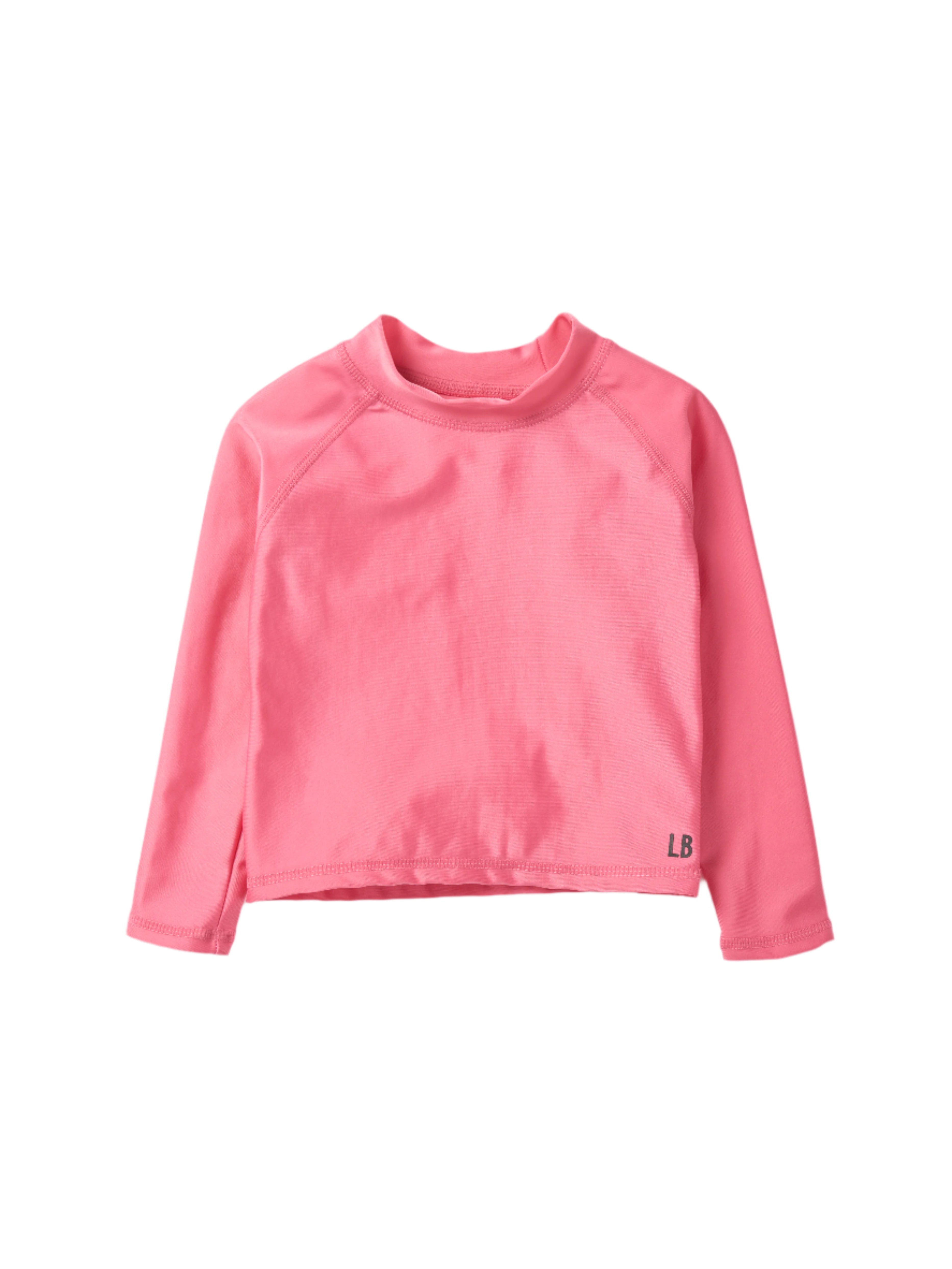 Women's Pink Rash Guard UPF 50+ Sun Protection Swim Shirt for Surfing, Swimming & Outdoor Activities