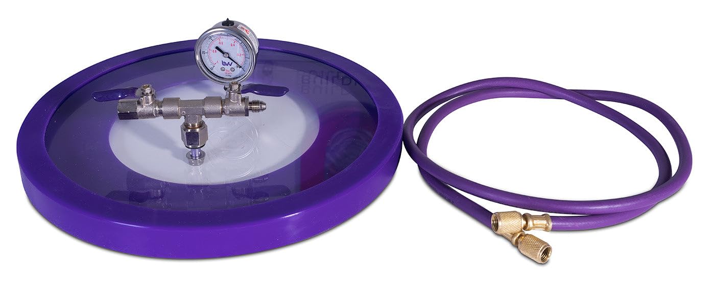 Universal Silicone Gasket Vacuum Chamber Lid 12.75