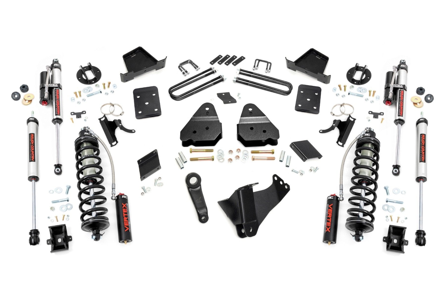 6 Inch Lift Kit for Ford F-250 Super Duty (2015-2016) - Gas Suspension, No Overload, Vertex Coil-Over - Perfect for Off-Roading & Truck Customization