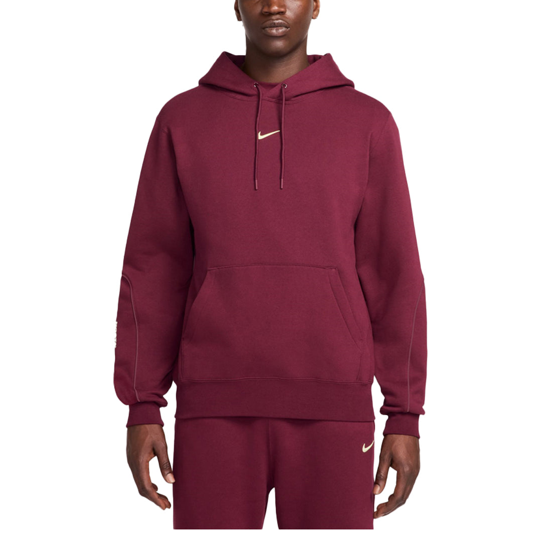NOCTA Fleece CS Hoodie Dark Beetroot - Warm & Stylish Pullover for Men & Women - Perfect for Casual Wear, Street Fashion & Outdoor Activities