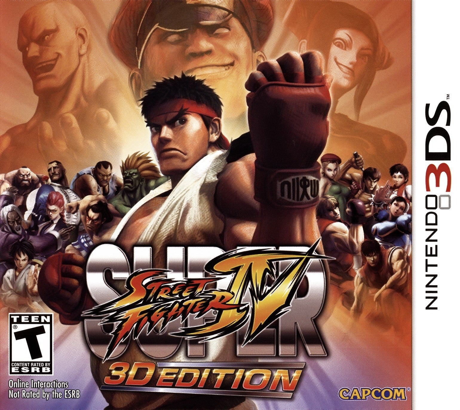 Super Street Fighter IV: 3D Edition - Nintendo 3DS Fighting Game | Classic Arcade Action | Perfect for Gaming Enthusiasts & Competitive Play