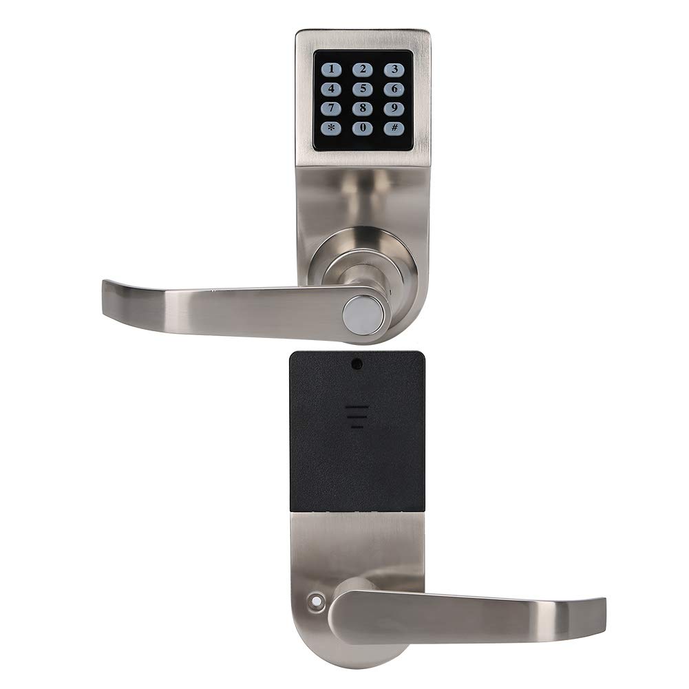 Smart Door Lock - Zinc Alloy Keyless Entry Security Door Lock with Digital Keypad for Home & Apartment | Secure Front Door, Bedroom & Office Access