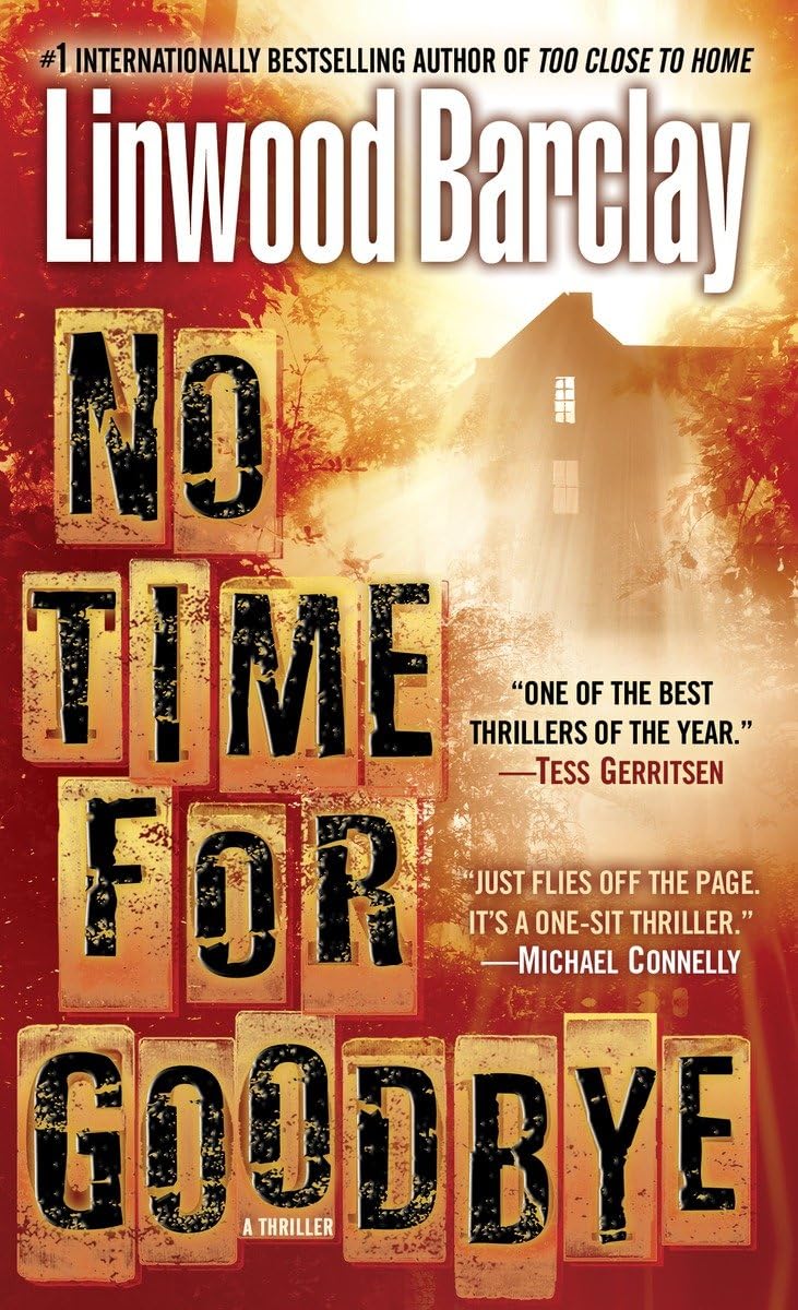No Time for Goodbye Thriller Book - Perfect for Mystery Lovers