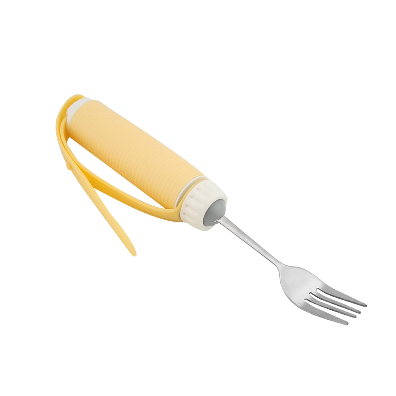 Weighted Non-Slip Adaptive Utensils for Elderly & Disabled - Stainless Steel Easy Grip Spoons & Silverware Set for Hand Tremors, Parkinson's & Arthritis - Ideal for Independent Eating & Daily Kitchen Use