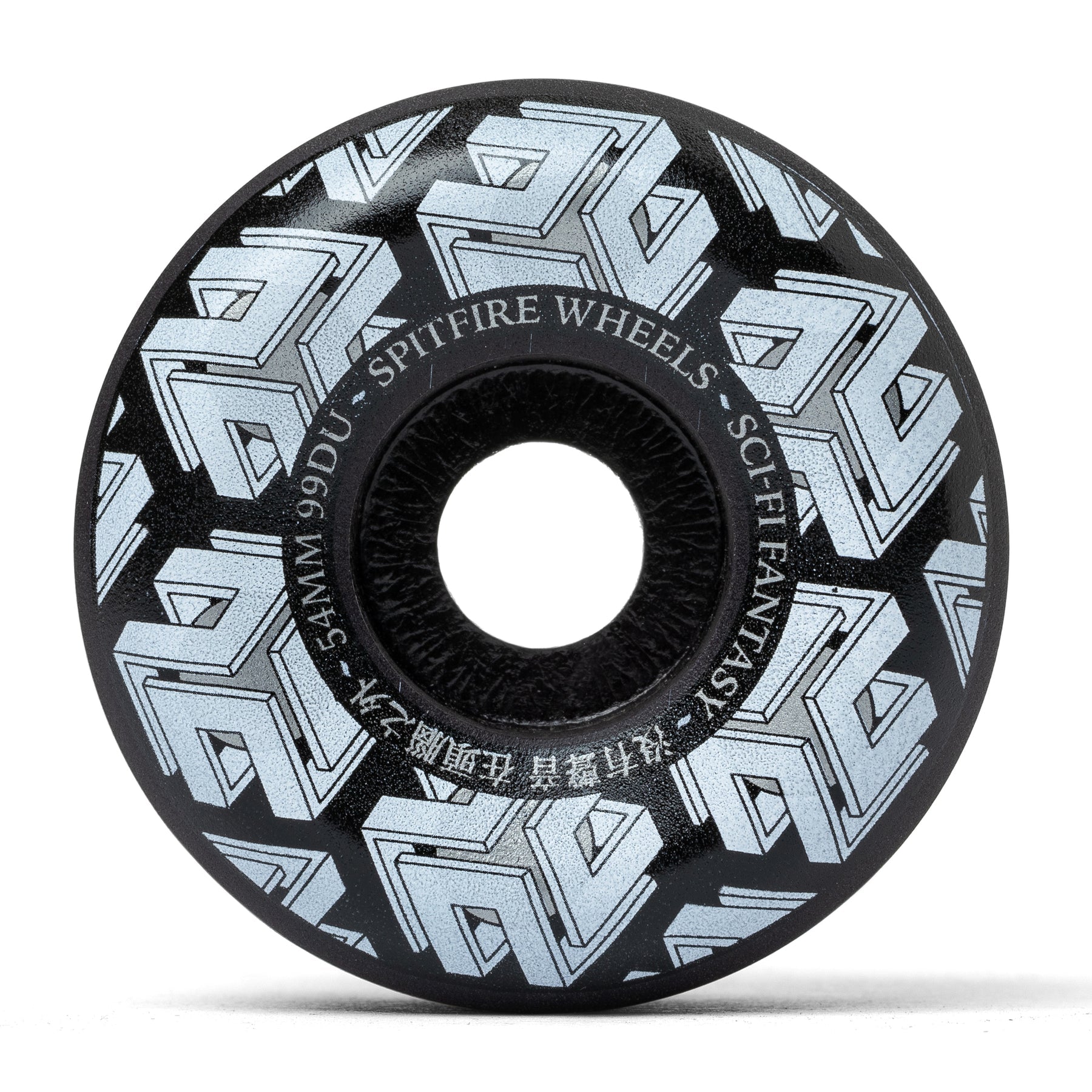Dyson Sci-Fi Fantasy F4 99 Wheels 54mm - Black High-Performance Skateboard Wheels for Sci-Fi and Fantasy Themed Skateboarding