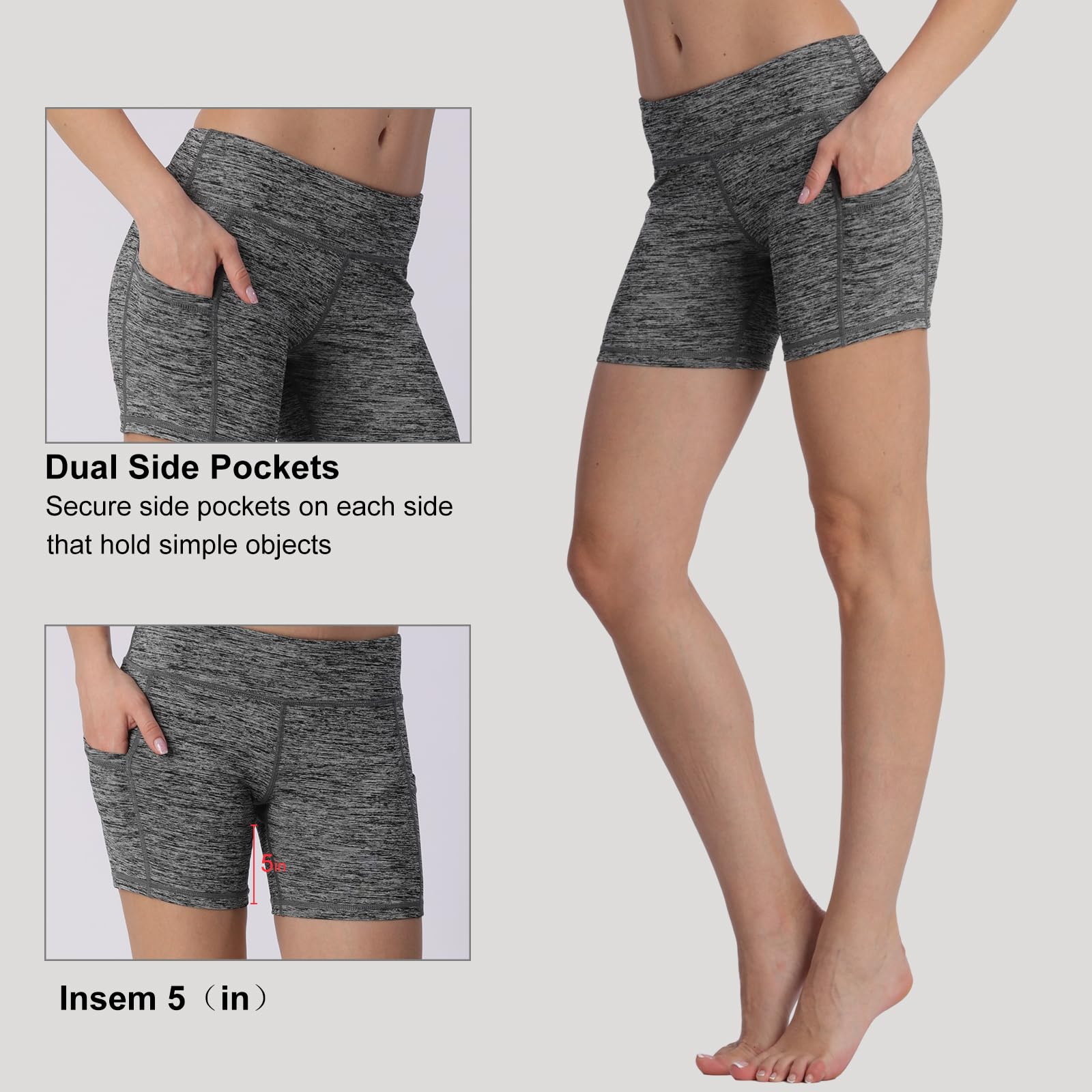 LOVESOFT Women's High Waist 5