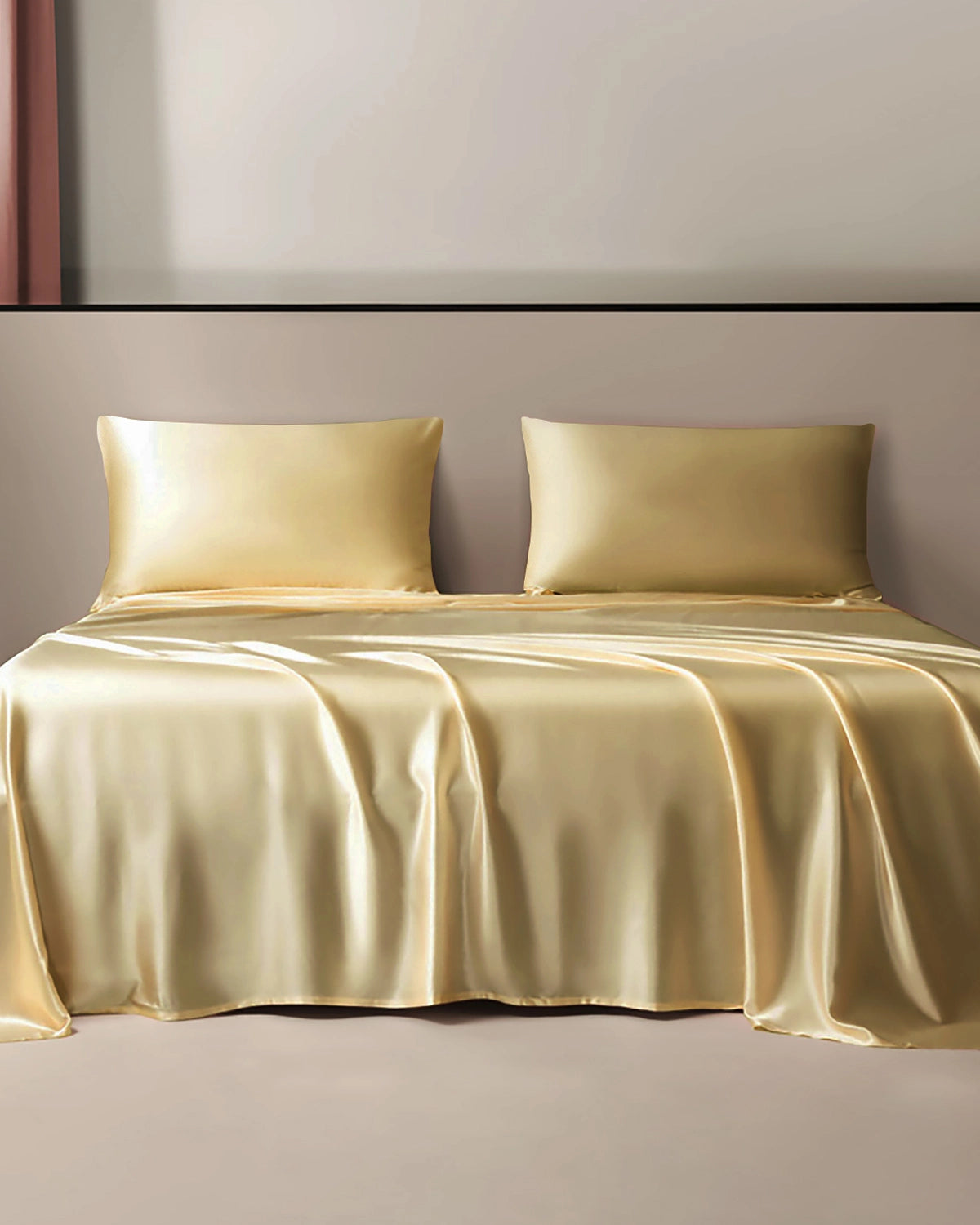 25 Momme 100% Pure Mulberry Silk Flat Sheet - Queen Size Luxury Bedding for Soft & Breathable Sleep - Perfect for Hot Sleepers & Sensitive Skin