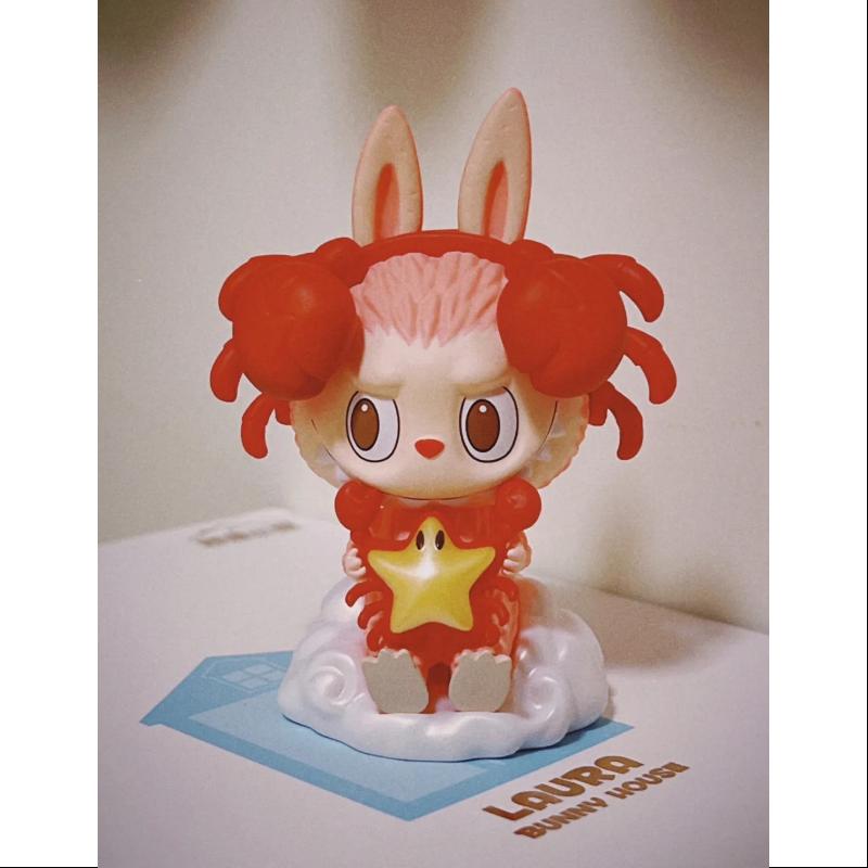 Labubu The Monsters Constellation Series Cancer Action Figure - Collectible Vinyl Art Toy for Display & Gifts | Perfect for Anime Fans, Home Decor, and Office Desk Accessories