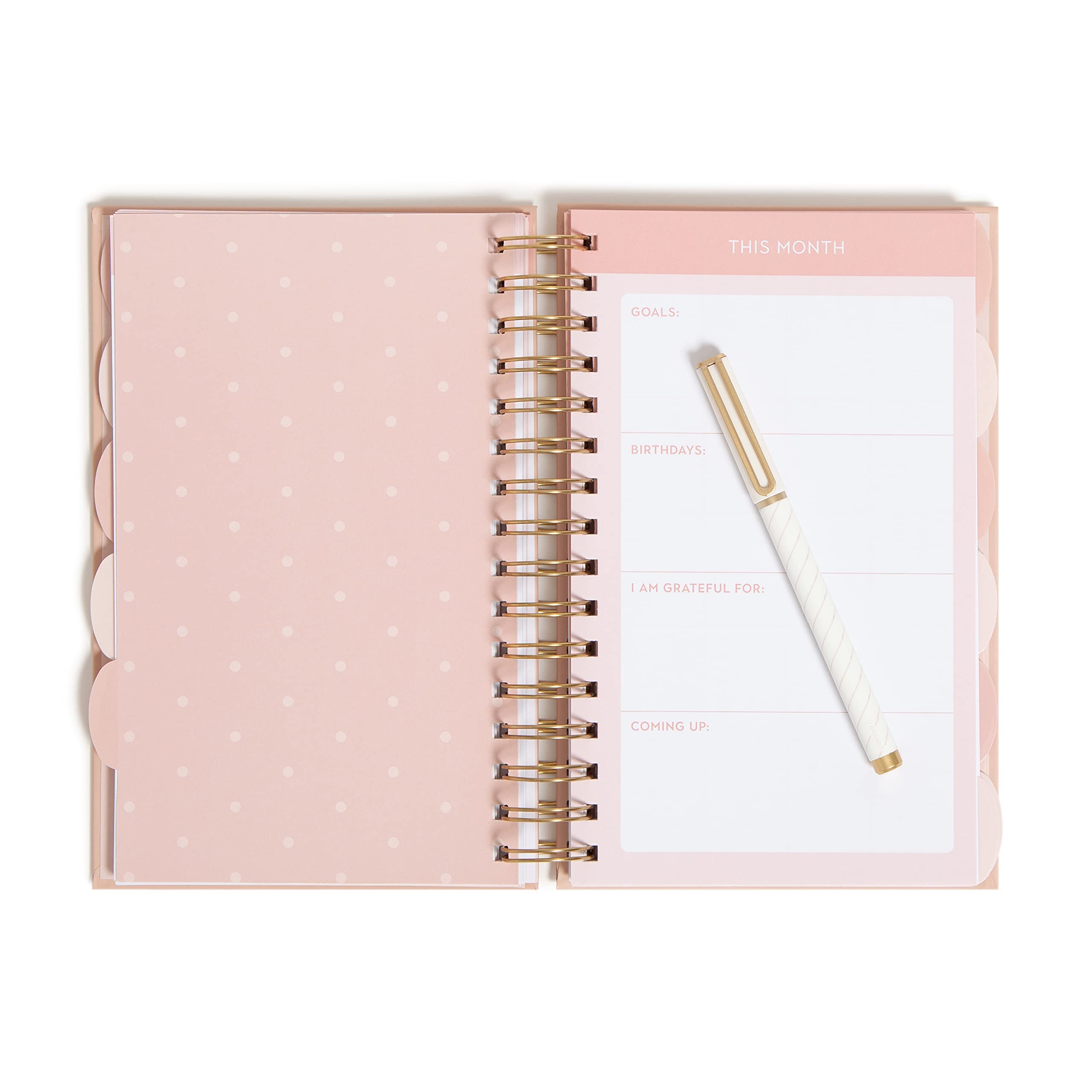 U Brands Blush 'I Got This' Planner Kit - Includes Planner, Pen, Sticker Book, Sticky Notepads & Charm | Perfect for Organizing, Goal Setting & Productivity | Great Gift for Students & Professionals