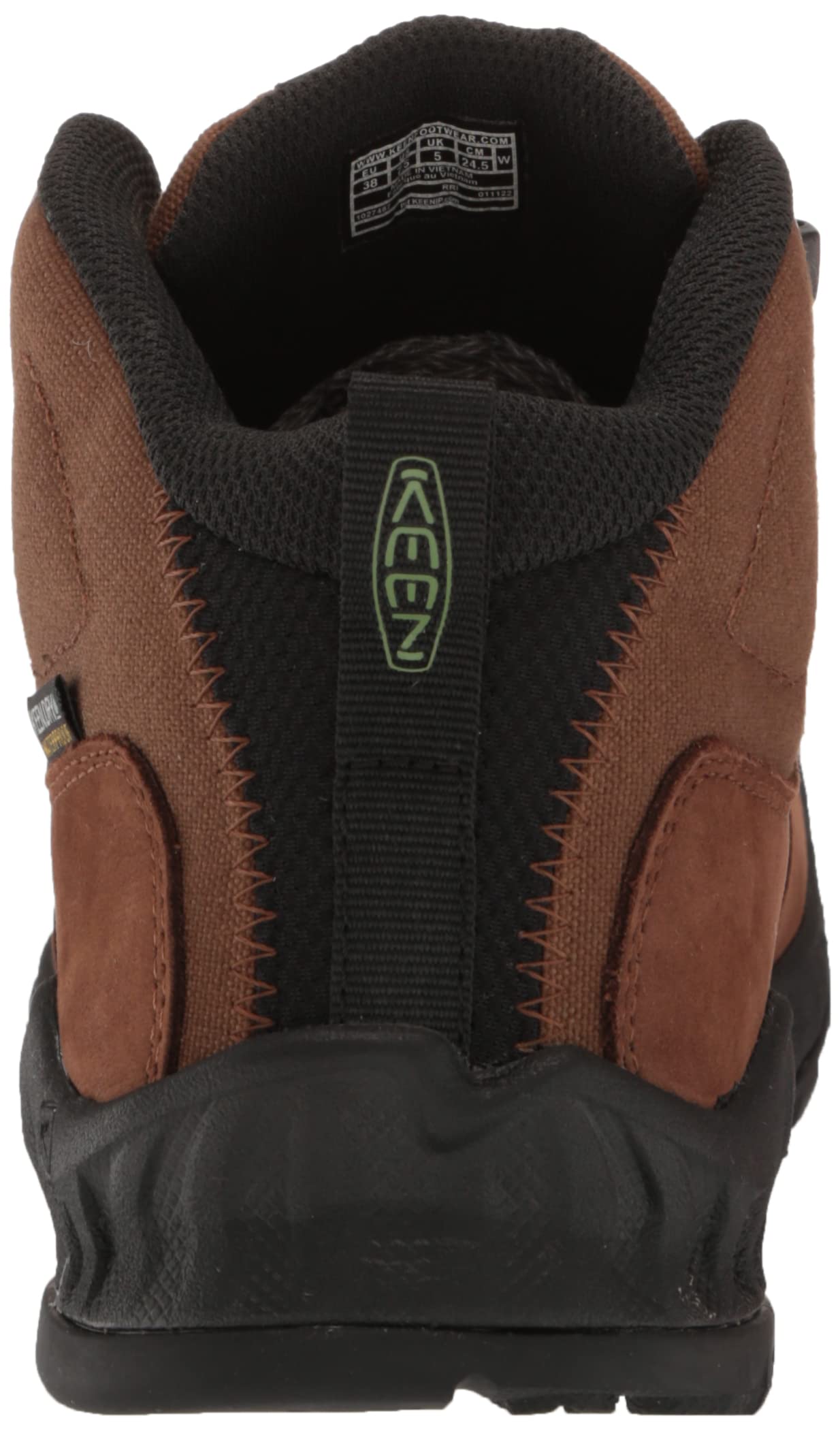 KEEN Women's Nxis Explore Mid Height Waterproof Hiking Boots - Lightweight Fast Packing Design for Outdoor Adventures, Trail Running & Camping