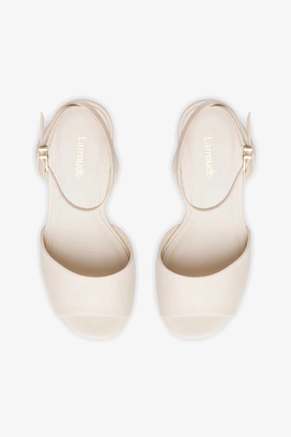 Yves Ivory Leather Wedge Sandals - Comfortable Women's Shoes for Casual Outings & Summer Wear