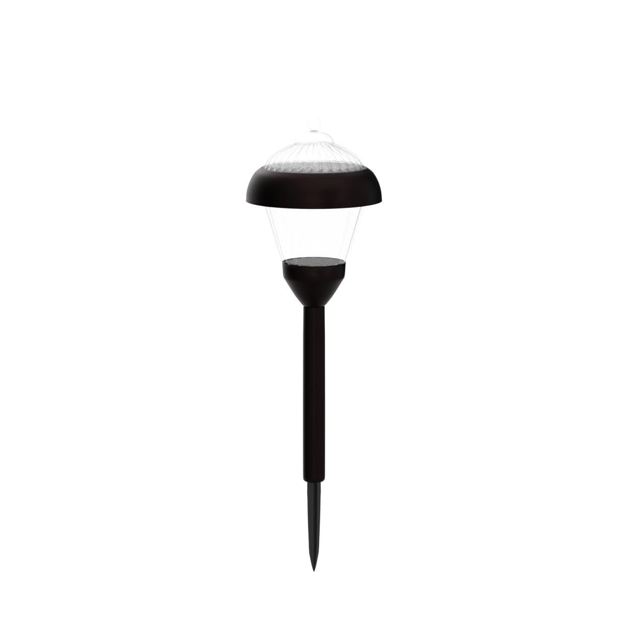 SOLPEX 4 Pack Solar Pathway Lights - 2 Bright LED, High Lumen, Waterproof IP65, Metal Solar Garden Lights with Auto On/Off - Perfect for Walkway, Driveway, Yard, and Outdoor Landscape Lighting