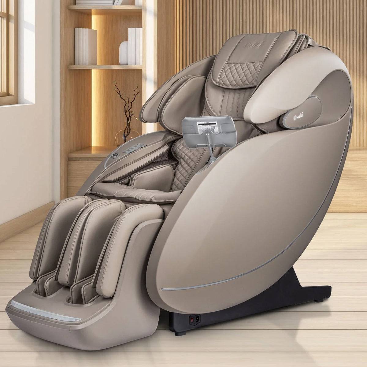 Osaki Platinum Solis 4D+ Massage Chair - Full Body Zero Gravity Recliner with Heat Therapy & Air Compression - Perfect for Home, Office, or Spa Relaxation