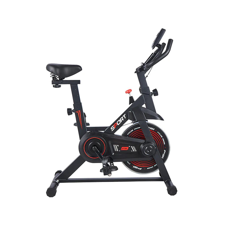 Best Indoor Exercise Bike for Home Workouts - Stationary Cycling Bike with Adjustable Resistance & LCD Display - Perfect for Cardio, Weight Loss & Fitness Training