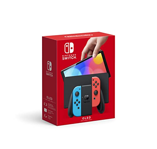 Neon Blue and Red