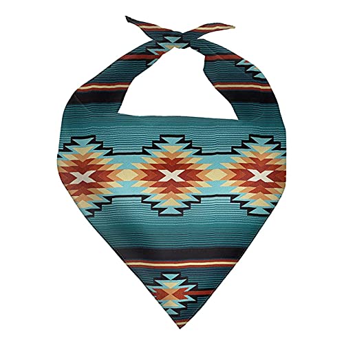 Aztec Tribal style-blue
