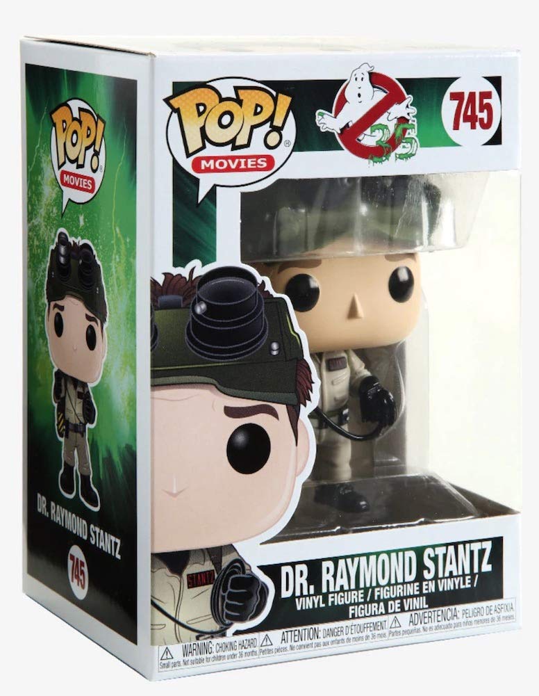 Funko Pop! Ghostbusters 4-Pack Collectible Figures - Dr. Peter Venkman, Dr. Raymond Stantz, Dr. Egon Spengler & Winston Zeddemore - Perfect for Movie Fans, Gift Giving & Pop Culture Displays