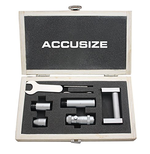 Accusize 2-6 Inch Inside Micrometers Set with 0.001