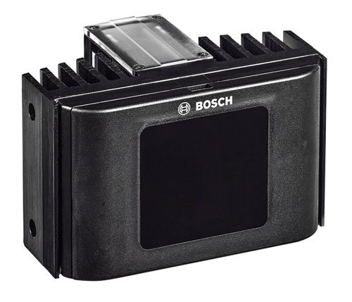 Bosch Infrared Illuminator - High Power Night Vision Light for Security Cameras | Black | Ideal for Home Security, Surveillance Systems & Low Light Conditions