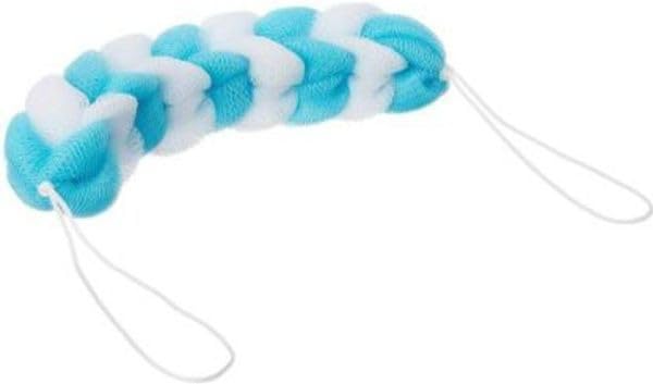 Long Loofah Body Back Scrubber (Pack of 3) - Exfoliating Bath Sponge for Shower & Deep Cleansing - Multi-Color Set - Perfect for Back Acne, Dry Skin & Spa Relaxation