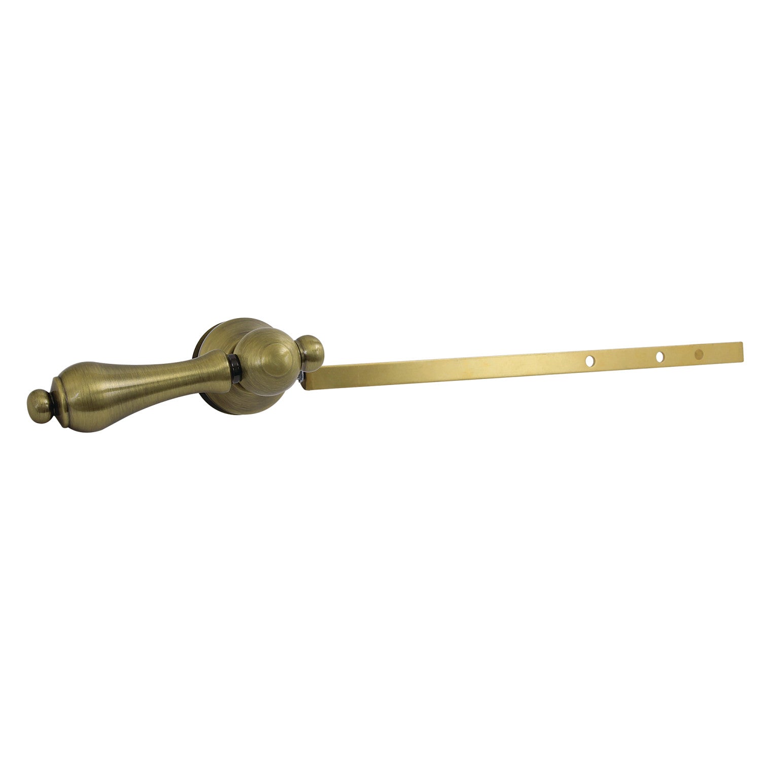 Bel Air KTALD33 Universal Front/Side Mount Toilet Tank Lever in Antique Brass - Durable Replacement for Toilet Flush Handles (Perfect for Bathroom Renovations & Plumbing Repairs)