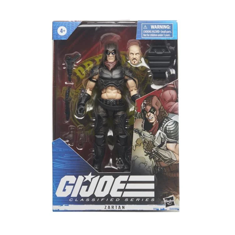 G.I. Joe: Classified Series Zartan Action Figure - Collectible 6-Inch Military Toy for Fans & Collectors - Perfect for Display, Play, and Cosplay