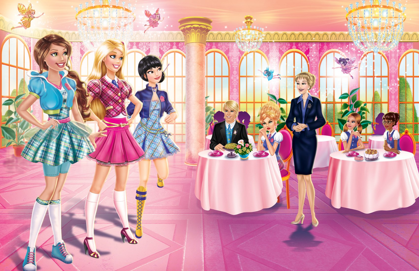Barbie Princess Academy Doll - Royal Pretend Play Toy for Kids, Birthday Gift for Girls Ages 3-8 | Princess Dress-Up, Tea Party & Storytelling Fun