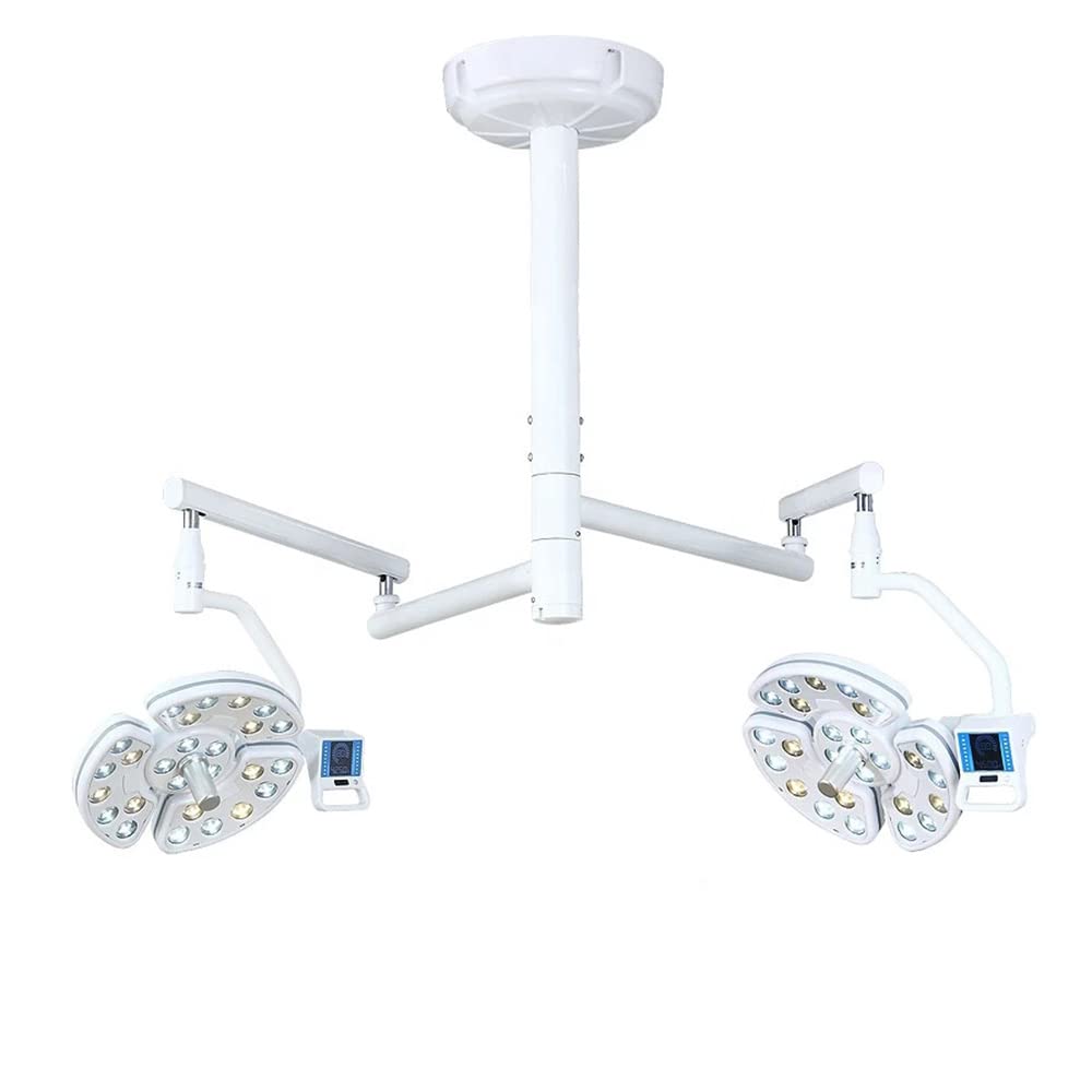 Professional Dental Shadow Lamp with Touch LED Lighting - Dual Head Surgical Light for Dentists, Pet Surgery & Tattoo Parlors | Perfect for Dental Chairs, Veterinary Clinics & Beauty Studios