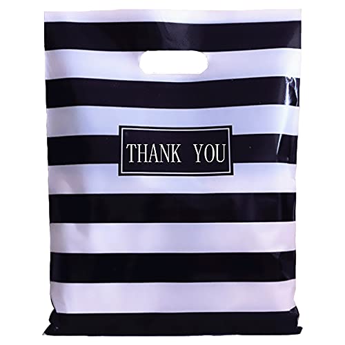 100pcs Black and White stripes