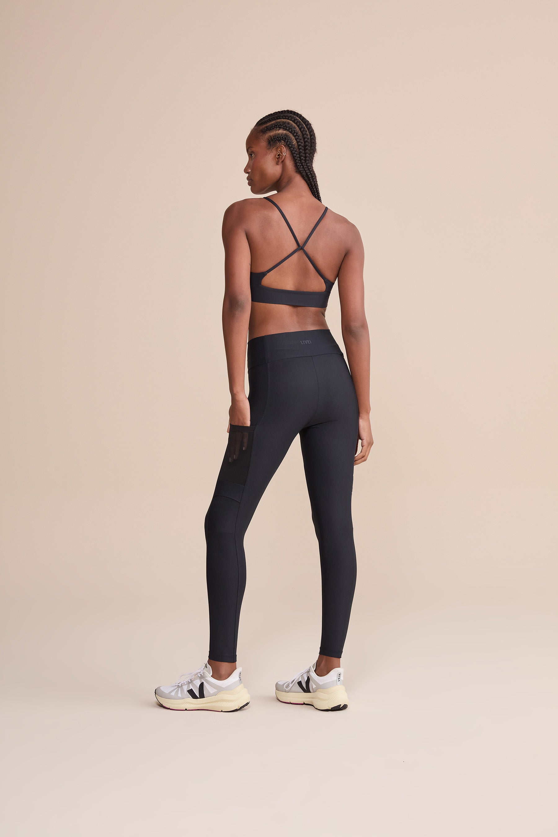 Hydefit® Adaptiv Strong Leggings - High Waist Yoga Pants for Women, Tummy Control Workout Leggings with 4-Way Stretch - Perfect for Gym, Running & Everyday Wear