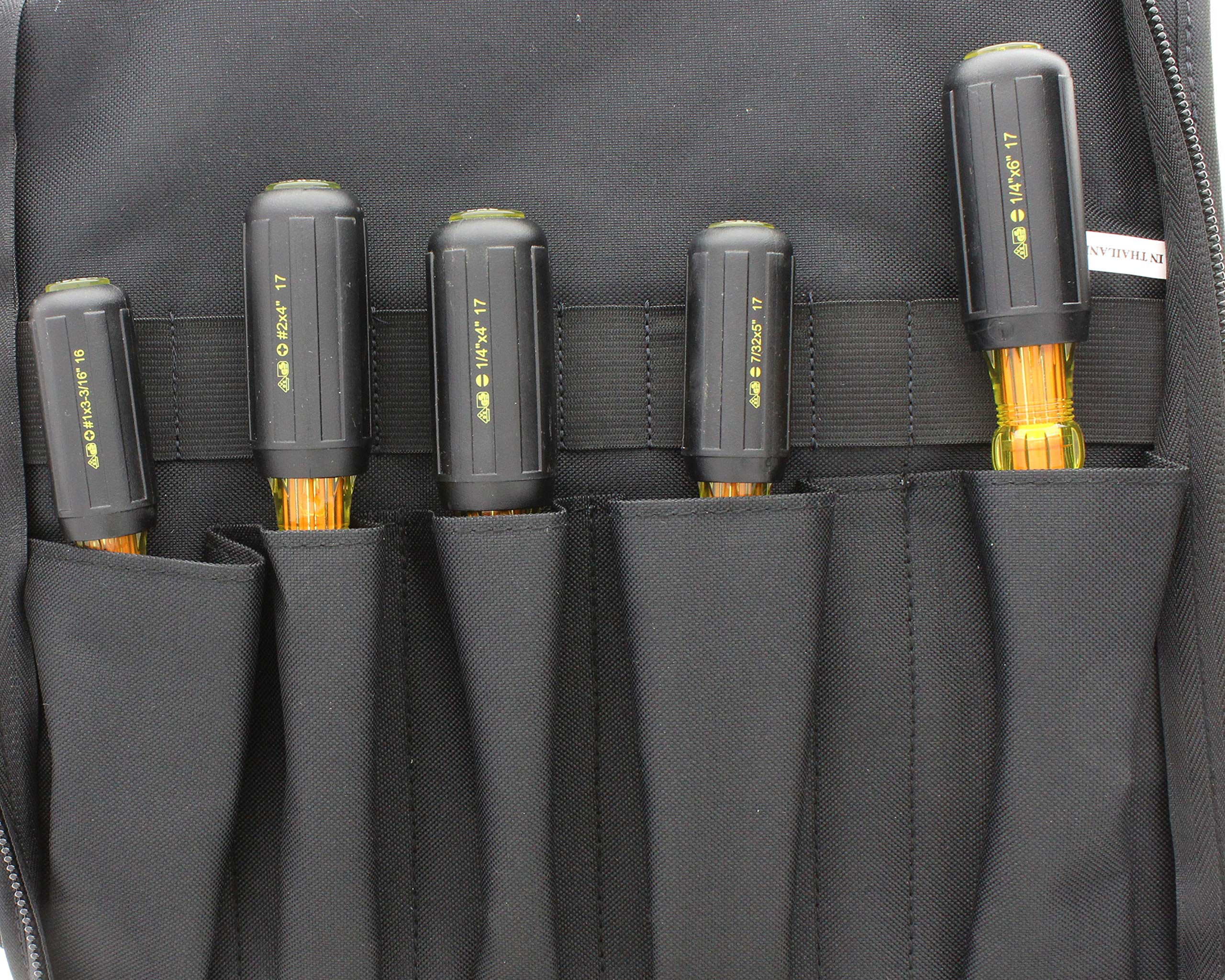 IDEAL Electrical 35-9108 9-Piece Insulated Tool Kit with Case - Double Insulated Hand Tools, Non-Slip Grips, Impact Resistant - Perfect for Electricians, HVAC Technicians & Home Electrical Repairs