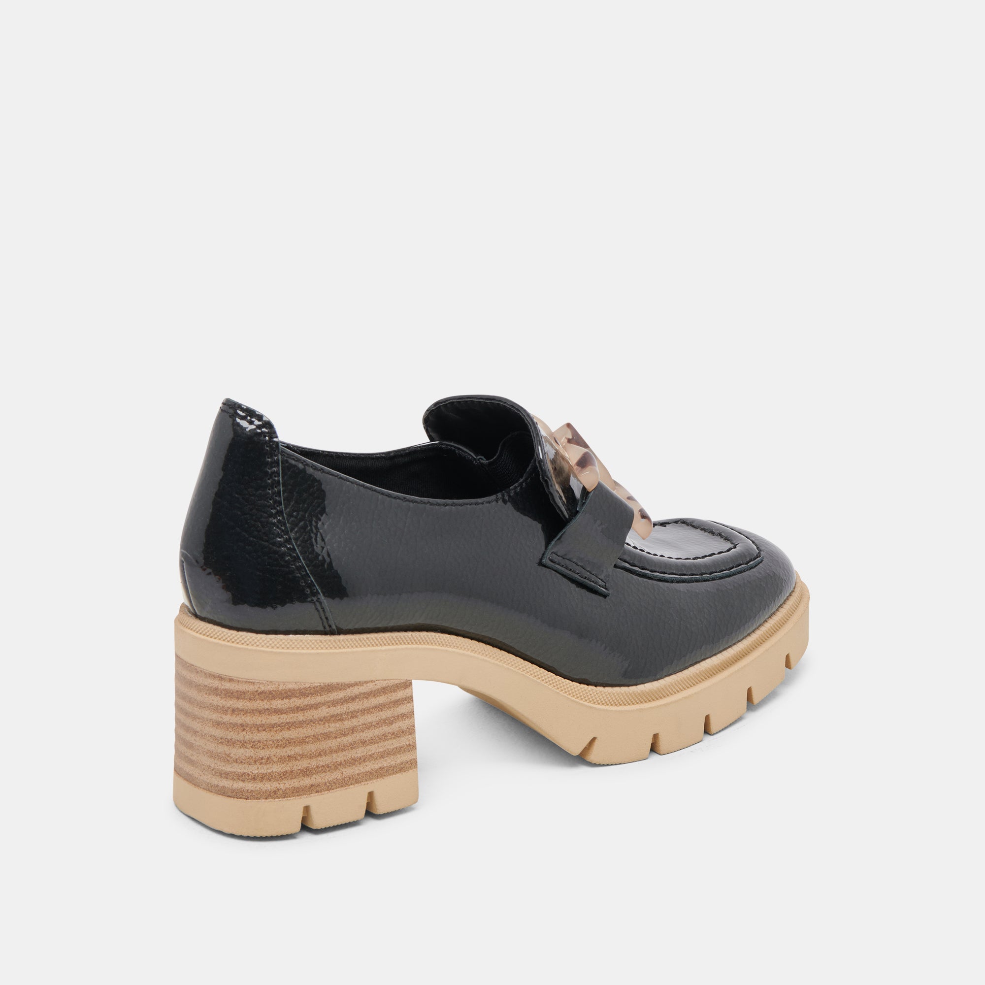 HAROLD HEELS - Women's Midnight Black Patent Leather High Heels for Parties, Weddings & Evening Events