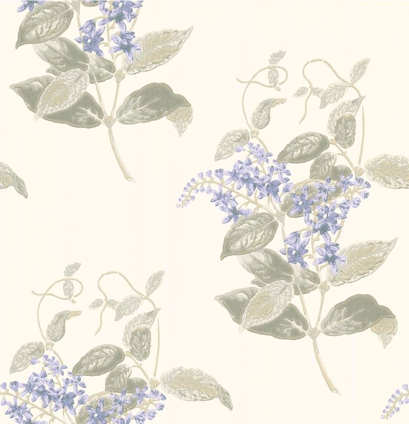 Cole & Son Madras Violet Wallpaper - Premium Peel & Stick Wallpaper for Living Room, Bedroom, or Office Decor