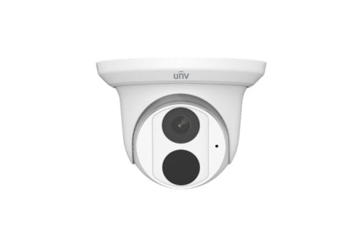 Uniview EC T8F28M 2.8mm 8MP HD Fixed Turret Network Camera - Outdoor/Indoor Security Surveillance for Home & Business Protection