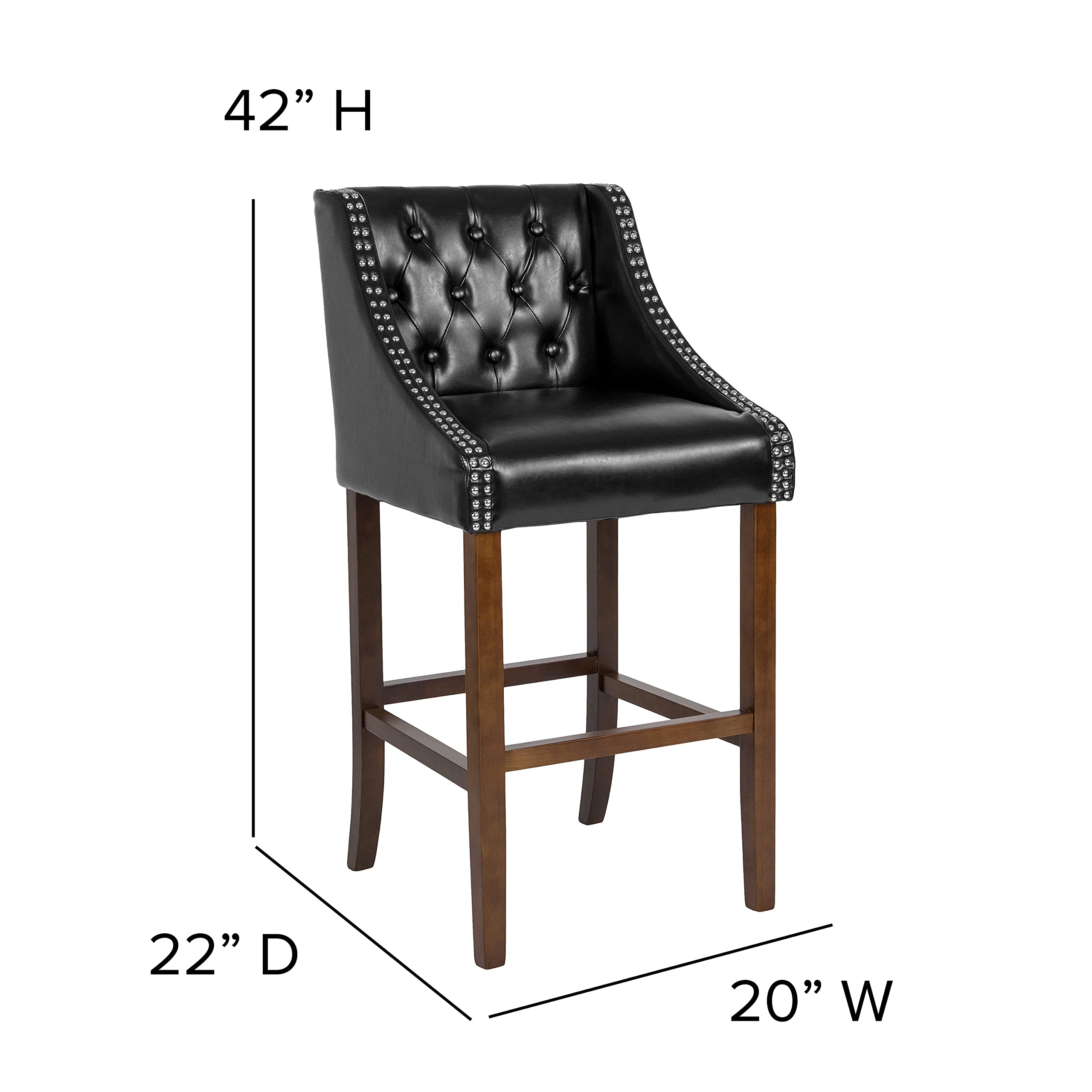 Merrick Lane Hadleigh Barstool - 30