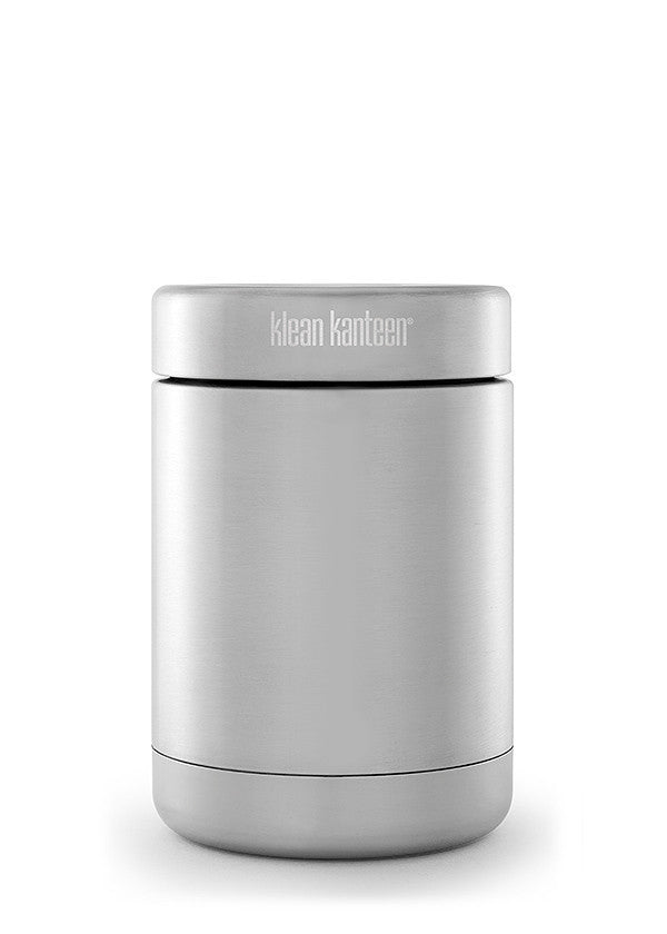 Klean Kanteen 16oz (473mL) Vacuum Insulated Stainless Steel Food Container - BPA-Free, Leak-Proof Lunch Box for Office, School & Outdoor Activities