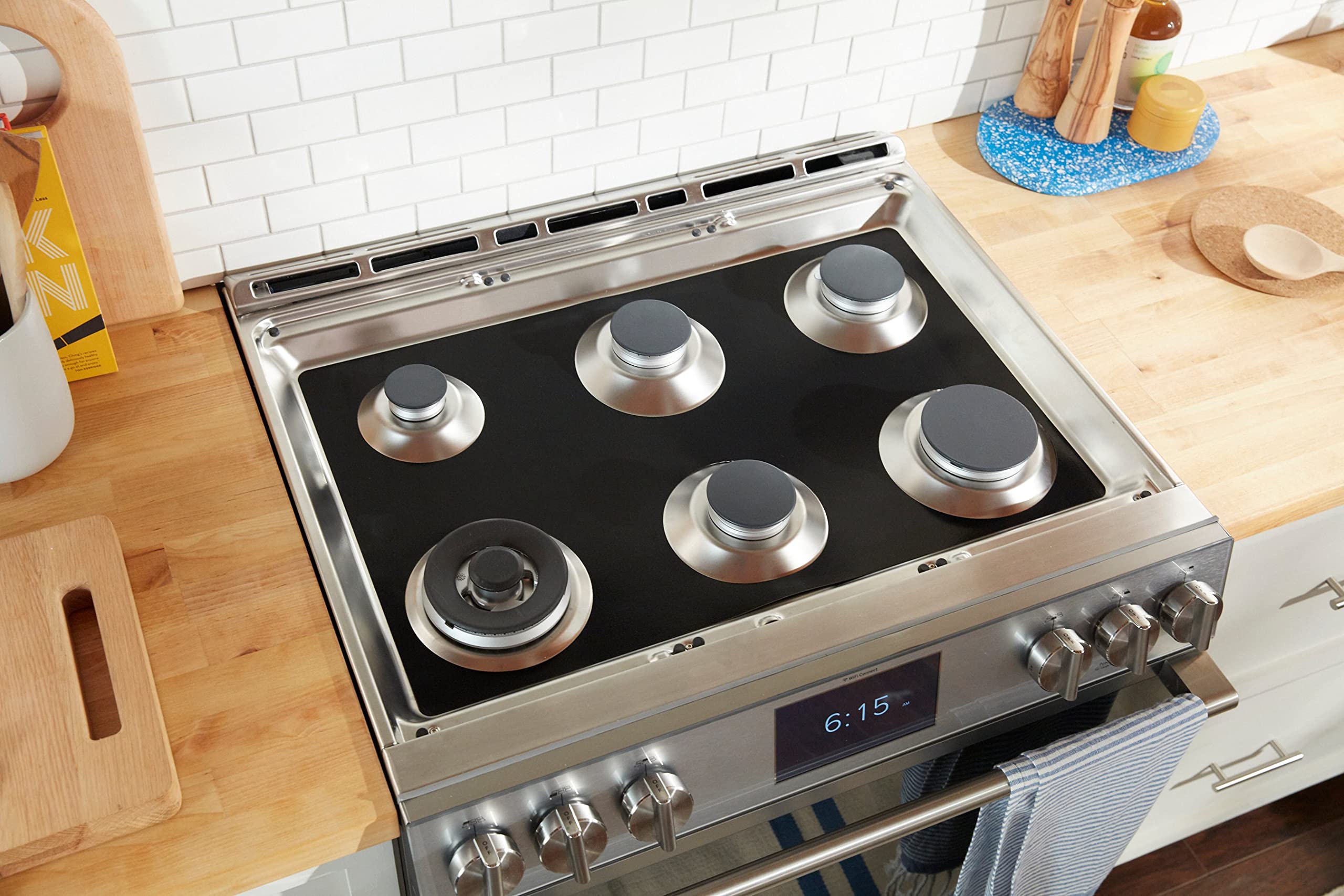 Premium StoveGuard USA-Made Gas Stove Cover - 6x Thicker Heavy-Duty Greystone RV Range Top Protector | Custom Designed & Precision Cut | Perfect for RV Kitchens, Outdoor Camping & Home Use